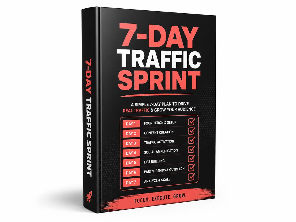 The 7-Day Traffic Sprint bonus