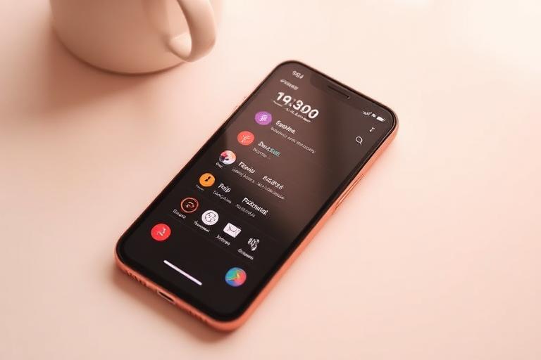 Phone lock screen full of notifications